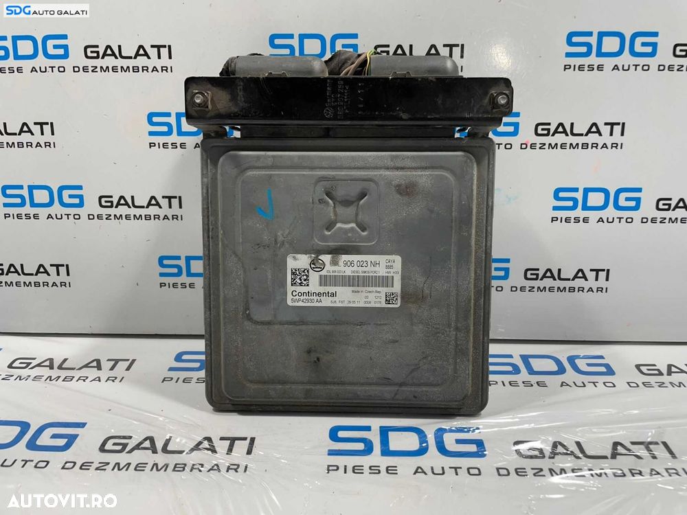 ECU Calculator Motor Continental Skoda Rapid 2013 - 2020 1.6 TDI CAY 2007 - 2015 Cod 03L906023NH 03L906023LK 5WP42930AA [L3913] - 1