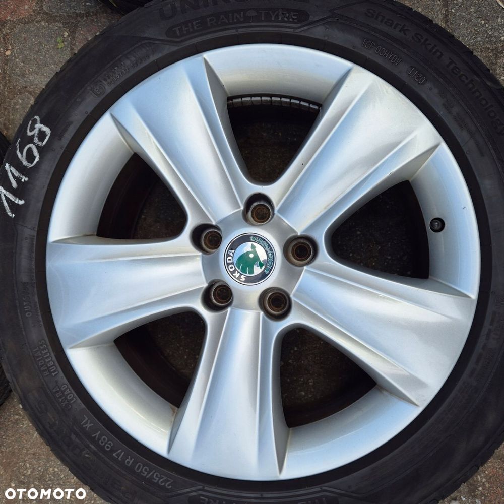 LATO KOŁA 225/50 R17 ORYGINAŁ SKODA YETI SUPERB OCTAVIA TOURAN ALHAMBRA - 3