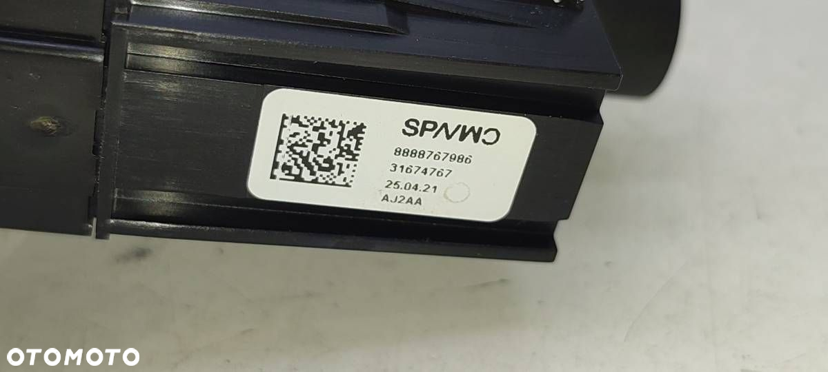 PRZEŁĄCZKIK WŁĄCZNIK AIRBAG PODUSZKI PASAŻERA VOLVO S90 II 31674767 - 3