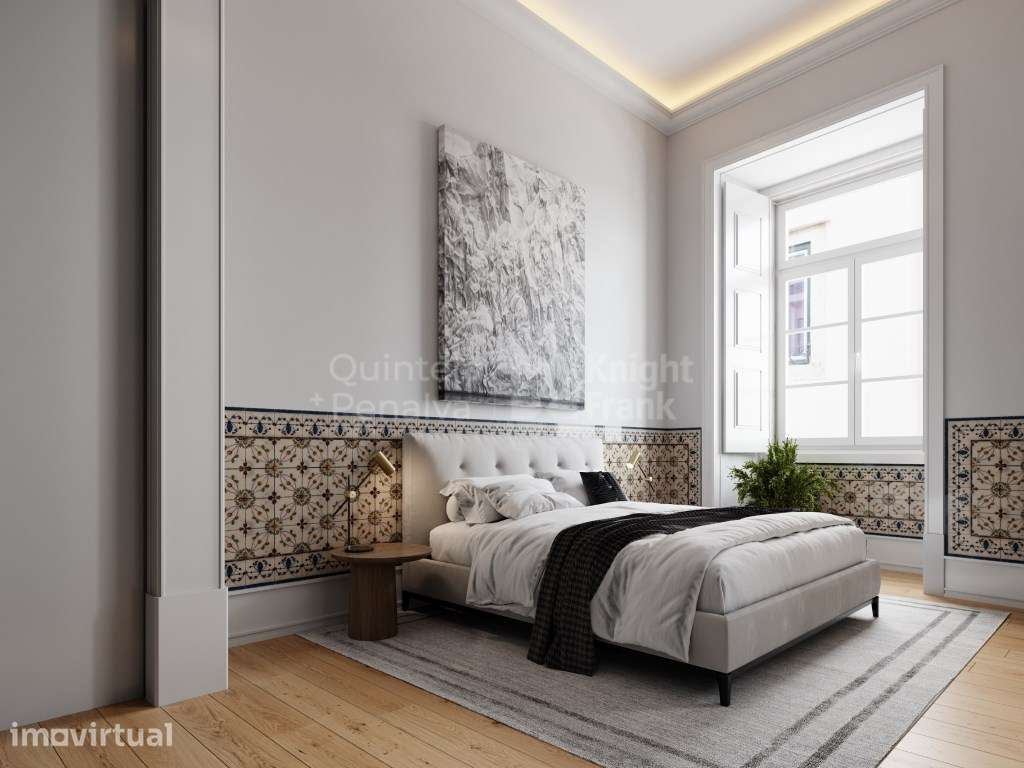 Apartamento T0 com vista rio, no coração do Chiado, Lisboa - Grande imagem: 5/9