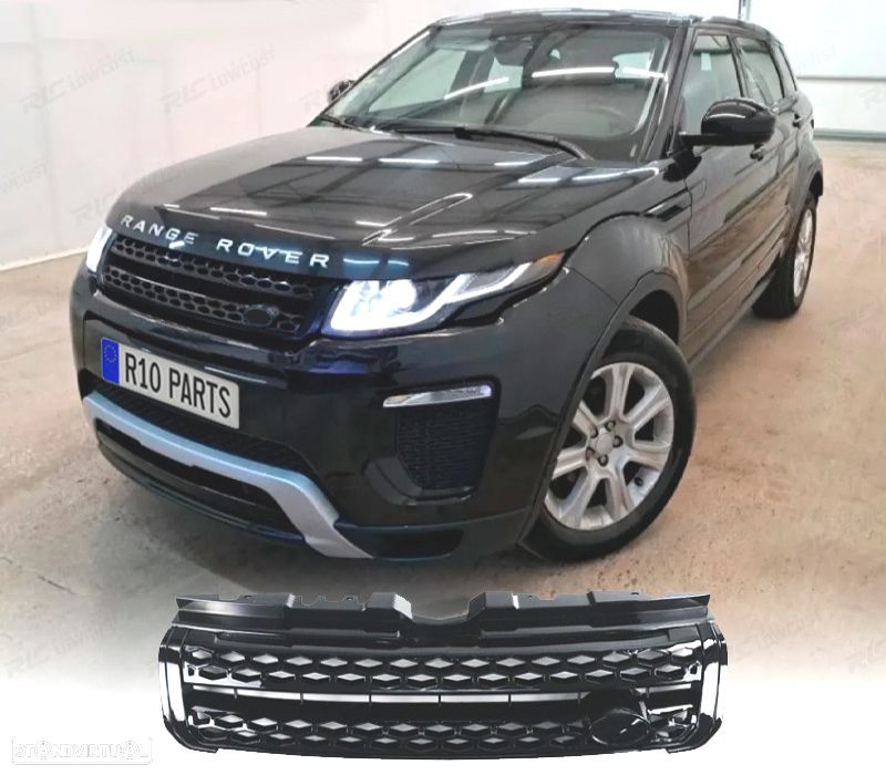 GRELHA RANGE ROVER EVOQUE 10-18 LOOK PRESTIGE PRETO BRILHANTE - 1