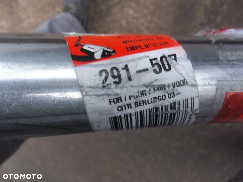 Berlingo Partner 02r- 1,4 tłumik nowy BOSAL - 2