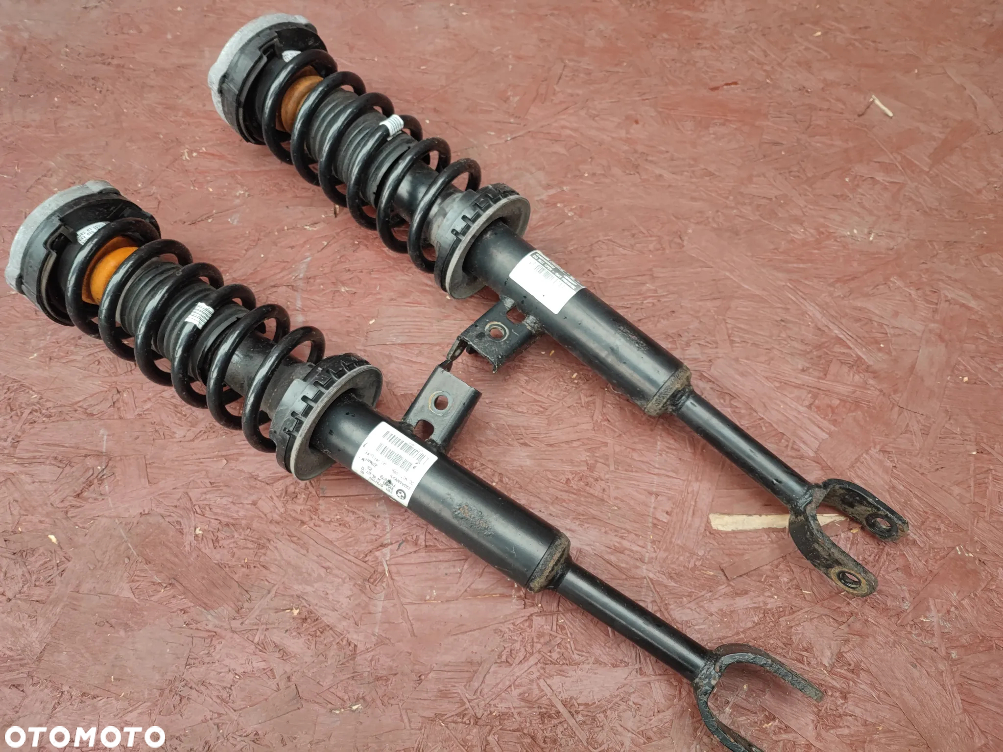 BMW F10 / F11 ORYGINALNE AMORTYZATORY PRZEDNIE / AMORTYZATOR PRZEDNI  LEWY / PRAWY O NR. 6 796 855 / 6 797 768 / 6 797 767 OEM W DOBRYM STANIE - 13