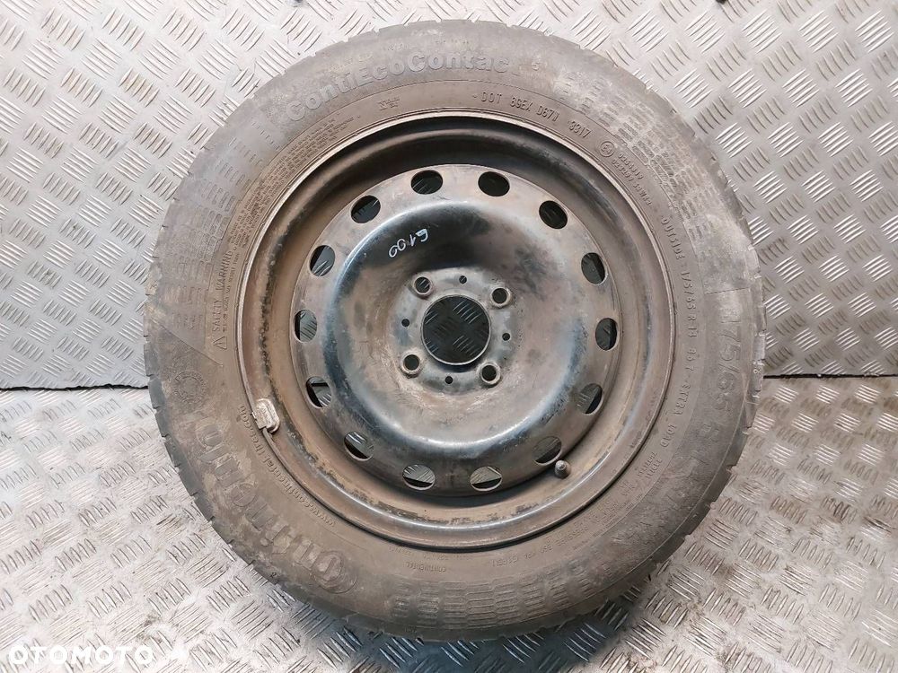KOŁO ZAPASOWE ZAPAS CITROEN C3 I 4×108 175/65R14 CONTINENTAL 2017R - 1