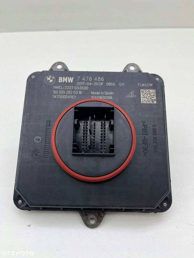 BMW 5 G30 G31 MODUŁ PRZETWORNICA LAMPY LED 7476486 - 1
