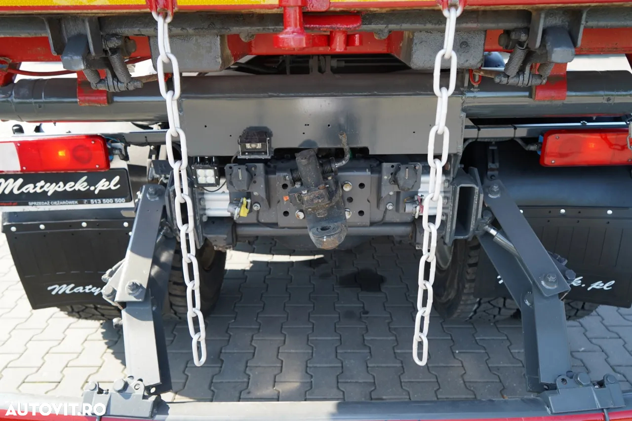 Renault C 430 / 8x4 / BASCULATOR DUBLU - 6M / HAYON HIDRODOXY / TRAPĂ / ANVELOPE 100% / IMPORTAT - 14
