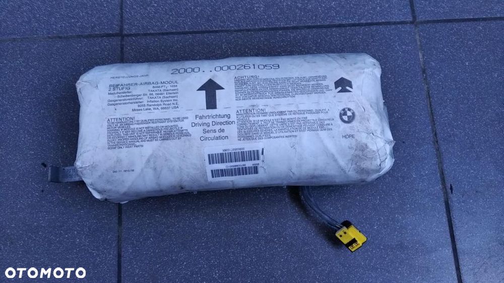 PODUSZKA POWIETRZNA BMW E46 KIEROWCY PRAWA 39700885201D - 4
