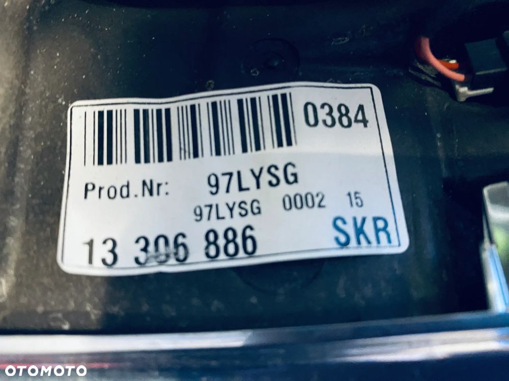 KIEROWNICA SKÓRZANA MULTIFUNKCYJNA WIELOFUNKCYJNA SKÓRA OPEL INSIGNIA A 2008- ; BRĄZOWA 13306886 ORYGINAŁ - 8