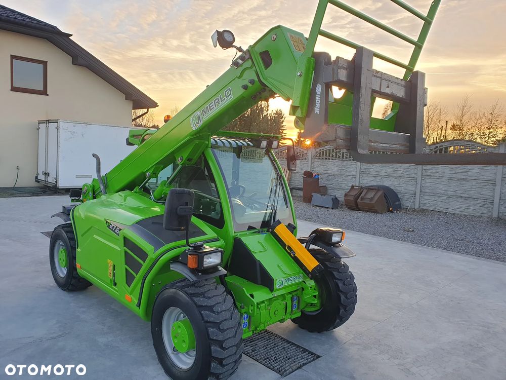 Merlo P27.6 TOP Tylko 2000mtg SPROWADZONA WIDŁY+ŁYŻKA PIĘKNY STAN - 4
