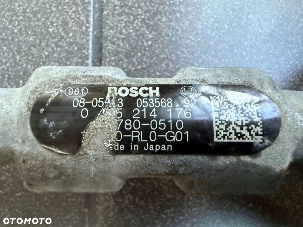 LISTWA WTRYSKOWA 2.2 DIESIEL HYUNDAI KIA 0445214176 107780-0510 - 3