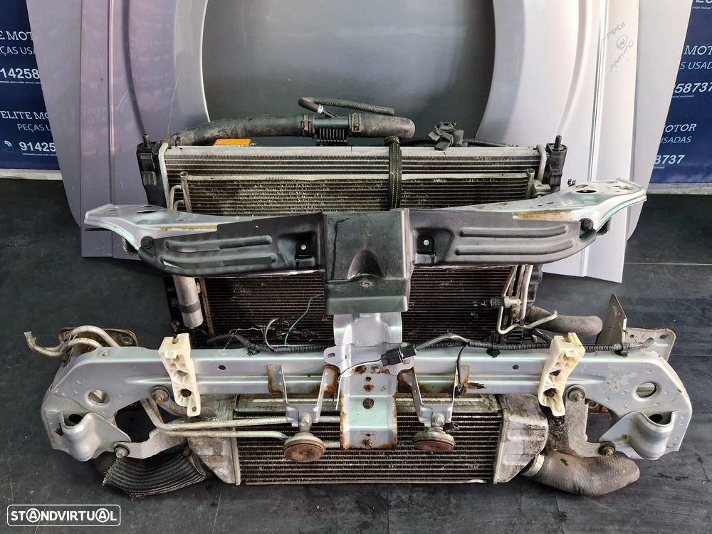 Frente completa usada MITSUBISHI OUTLANDER 2.0 Di parachoques oticas guardalamas capot radiador - 6