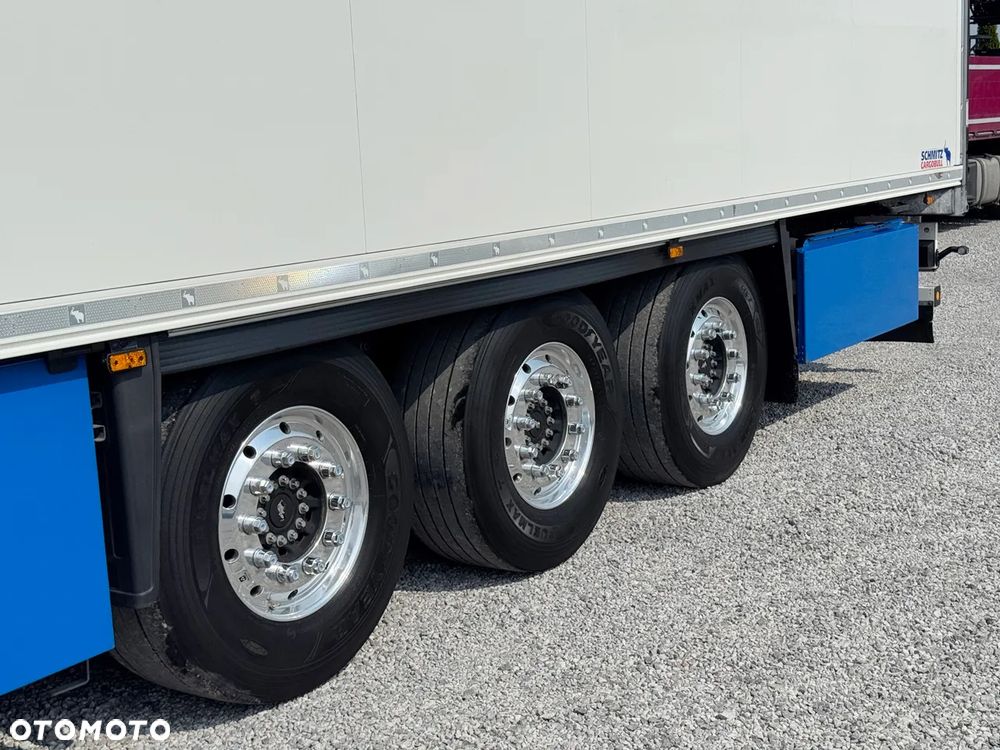Schmitz Cargobull AGREGAT SCHMITZ / TYLKO 3800 MHT/PODWÓJNA PODŁOGA/PODNOSZONA OŚ / FELGI ALCOA BLACK - 12