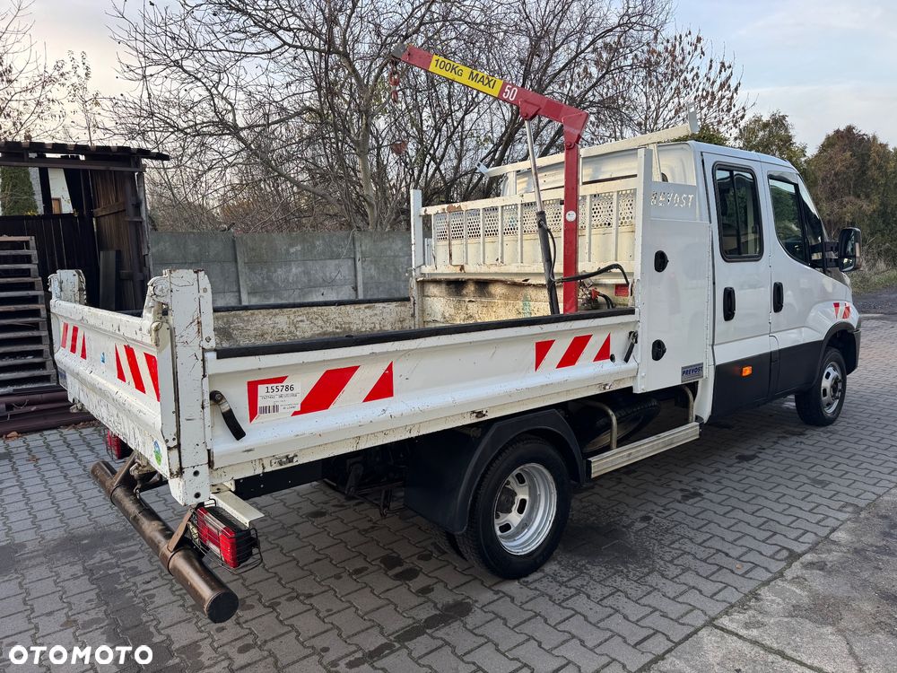 Iveco DAILY 35C16 WYWROTKA DOKA HDS! Kiper KAMERA NAWIGACJA KLIMA TEMPOMAT HAK na 3.5t - 3