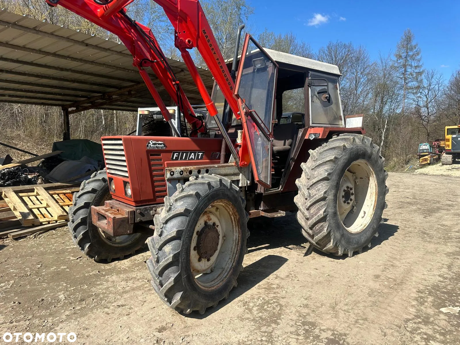 Fiat Ciągnik Traktor FIAT 670 HDT Ładowarka Tur 4x4 75 KM - 15