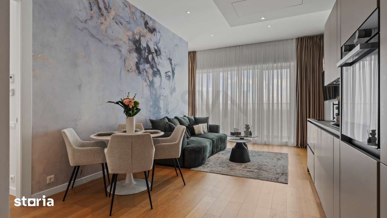 3 camere mobilat lux cu parcare inclusa One Verdi — fotografia 1