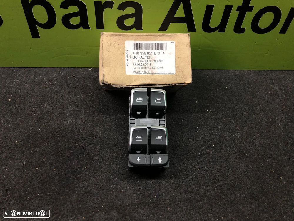 AUDI A8 4H COMANDO VIDROS ELÉTRICOS - B001 - 3