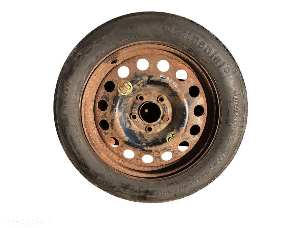 3946. Koło Zapasowe Dojazdowe 135/90 R17 5x120 73 MM BMW 5 E60 E61 E83 X3- Gwarancja Wysyłka - 1