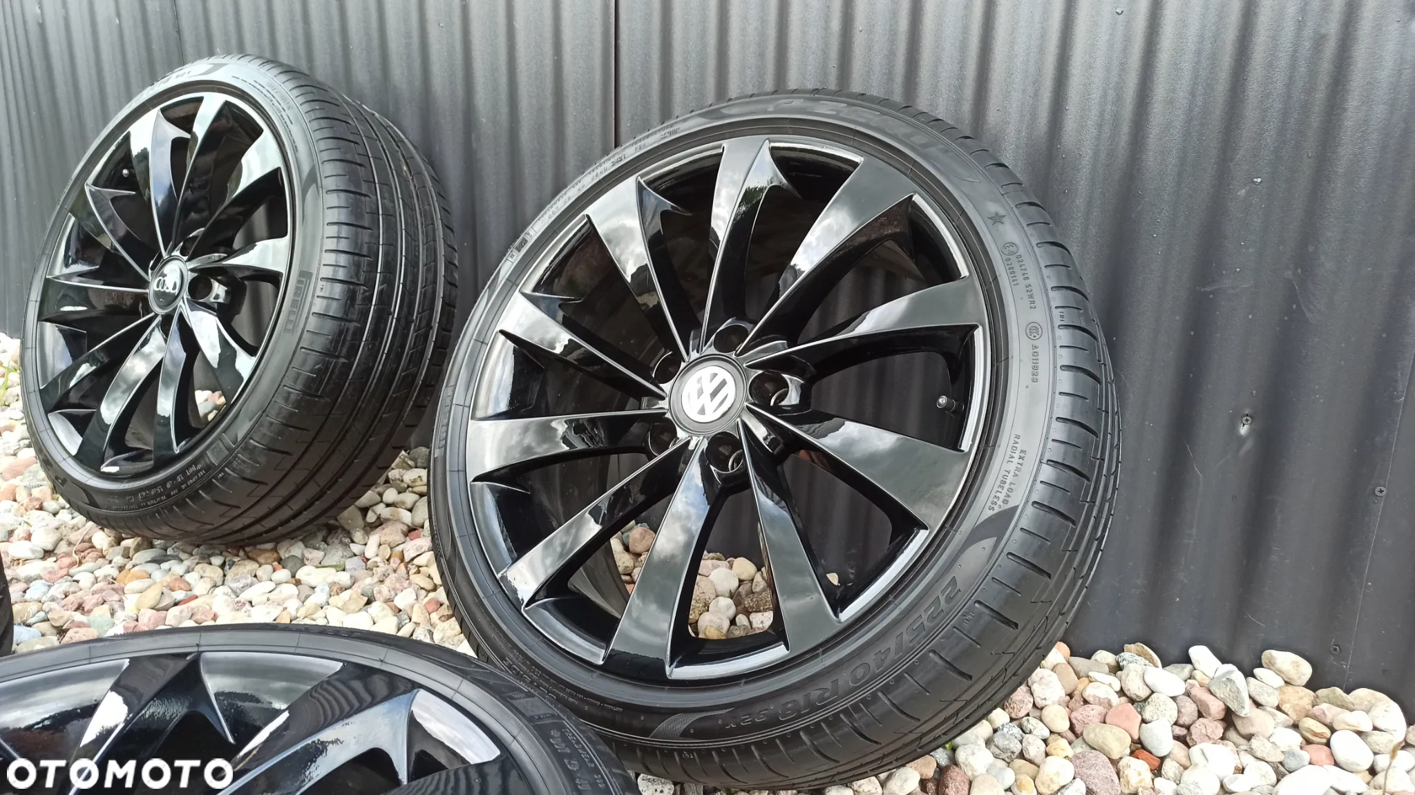 Alufelgi Volkswagen Audi Skoda Seat Mercedes 18 5x112 Koła Felgi Opony - 12
