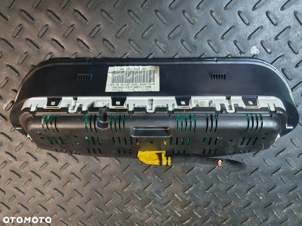 LICZNIK - ZEGARY CITROEN C5 I 9632895280 AUTOMAT - 4