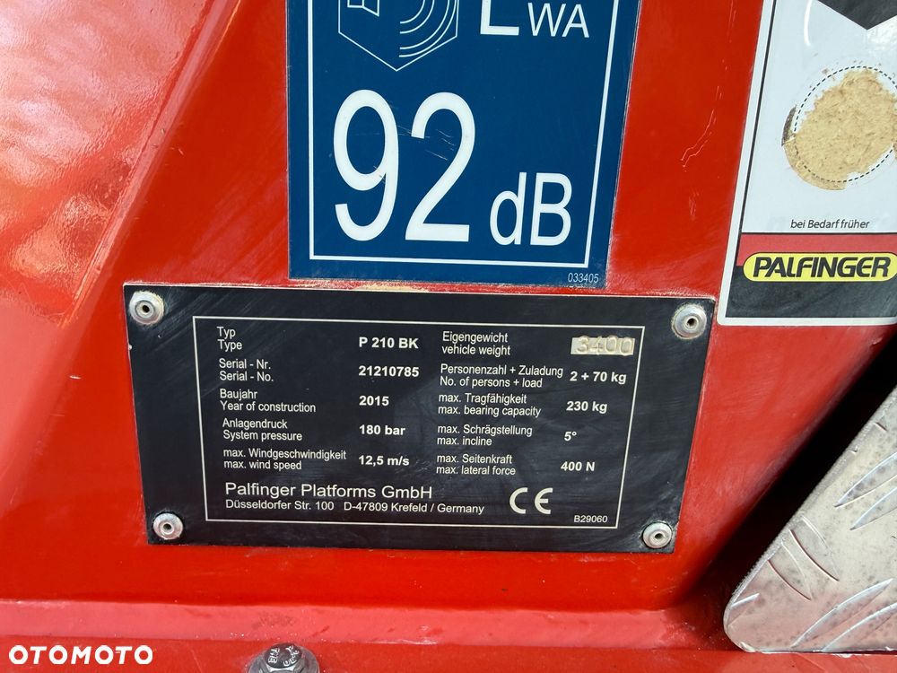 Nissan Podnośnik Koszowy Zwyżka Palfinger 210Bk 21 Metrów 16 w bok ! PILOT NA KABLU!! UDT !! Kosz 1000V Izolowany Jak Wumag Ruthmann Gsr - 7