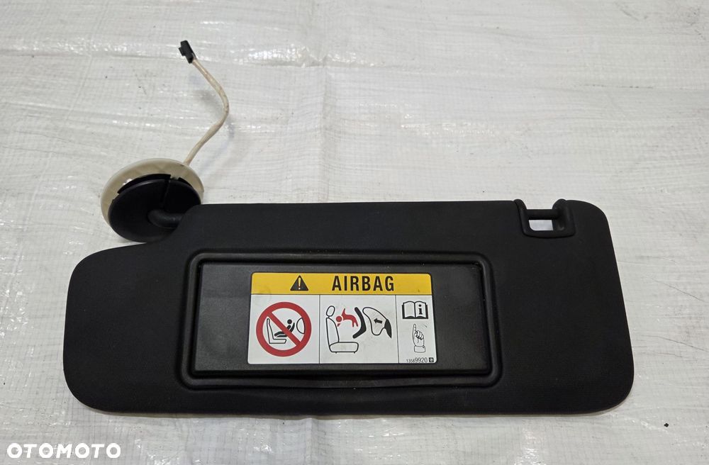 Daszek osłona przeciwsłoneczna lewa prawa  Opel Astra V K 39112690  3911268 - 10