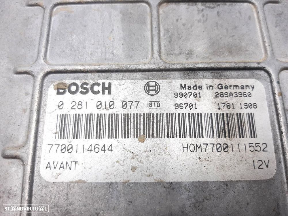 CENTRALINA MOTOR UCE RENAULT MEGANE SCENIC 1999 - 1