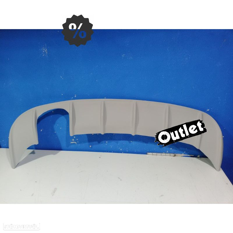 R024018C7 DIFUSOR PÁRA-CHOQUES TRASEIRO AUDI A3 8P 8PA SPORTBACK 08-12 LOOK S LI - 7