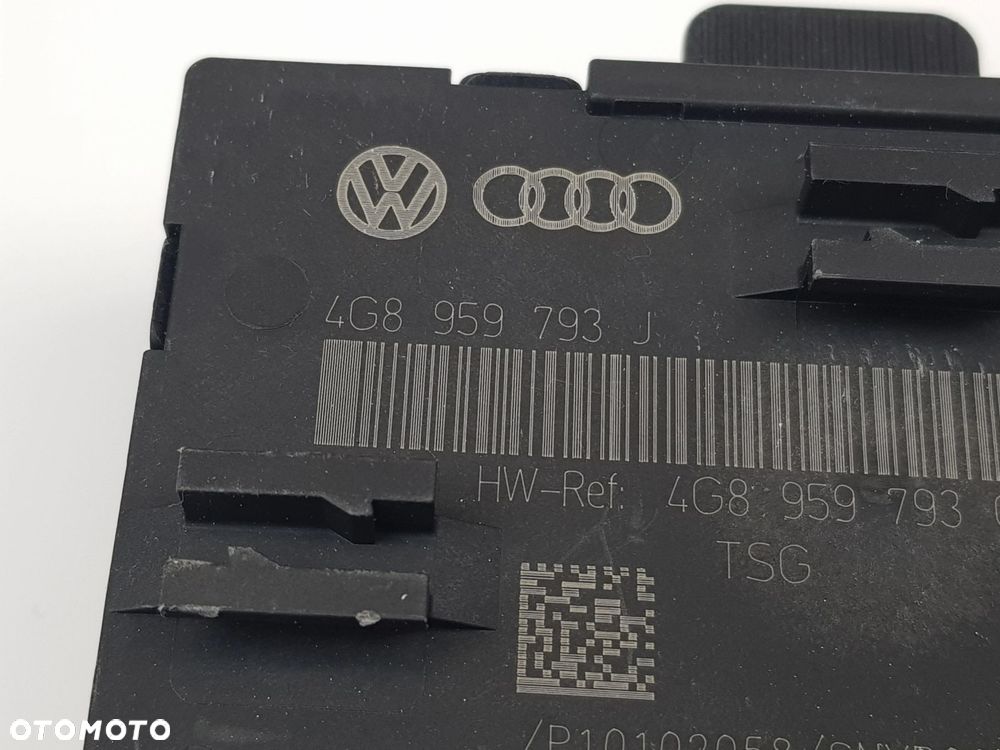 Sterownik Moduł drzwi Lewy Przód Audi A6 C7 4G8959793J - 10