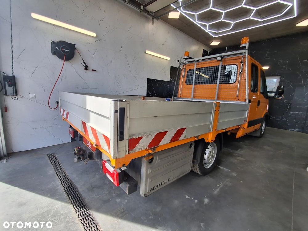 Iveco Daily 35S14 Doka Dubel Brygadówka Służba Drogowa Silnik 3.0 Pomarańczowy 6 Miejsc Hak Kamera Cofania Webasto Ogrzewanie Postojowe Klimatyzacja Fotele Pneumatyczne - 8