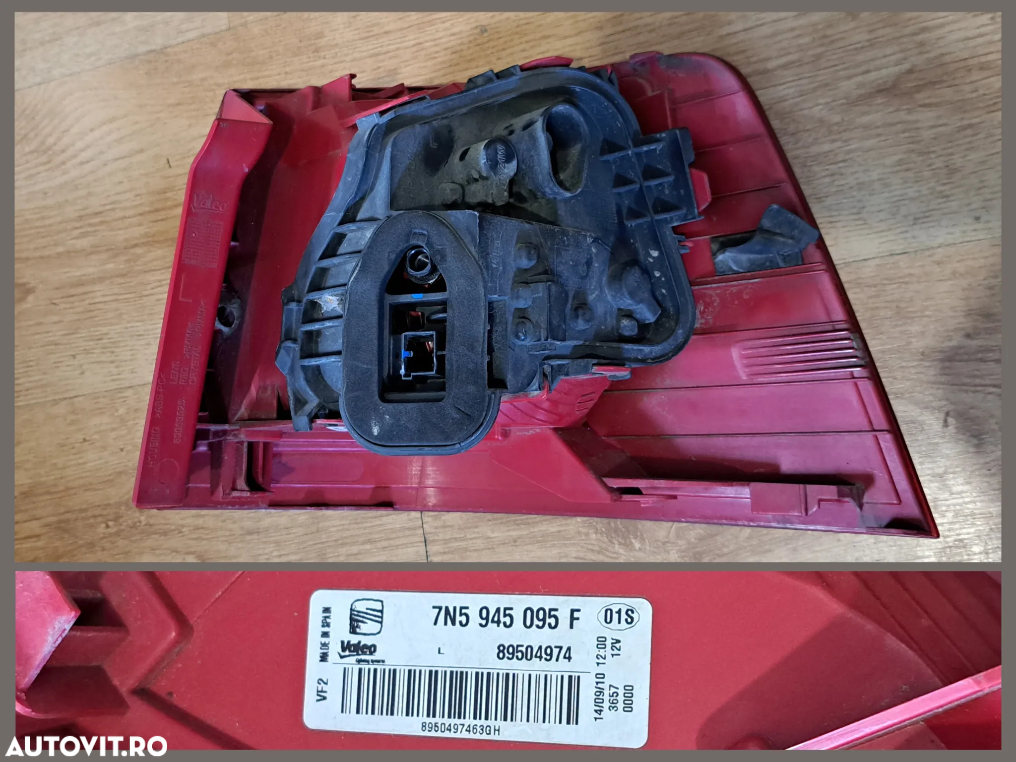 Stop tripla lampa stanga dreapta aripa spate Seat Alhambra 7N VW Sharan - 7