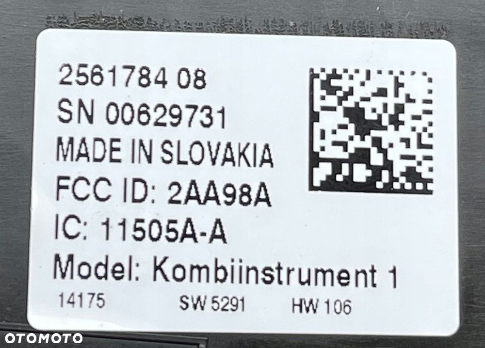 A344 SKODA OCTAVIA III 3 LICZNIK ZEGARY 5E0920731 - 13