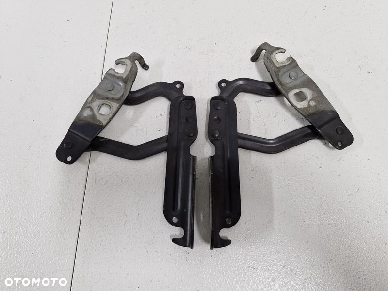 ford fiesta mk7 vii zawiasy maski pokrywy silnika lewy prawy komplet szare - 3