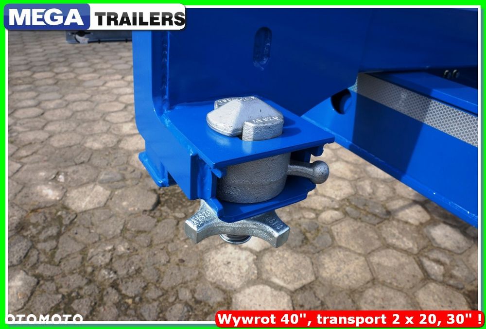 Mega 65 m³ wywrotka na kontener 40 Ft / do 44,0 T DMC zestawu !!! - 28