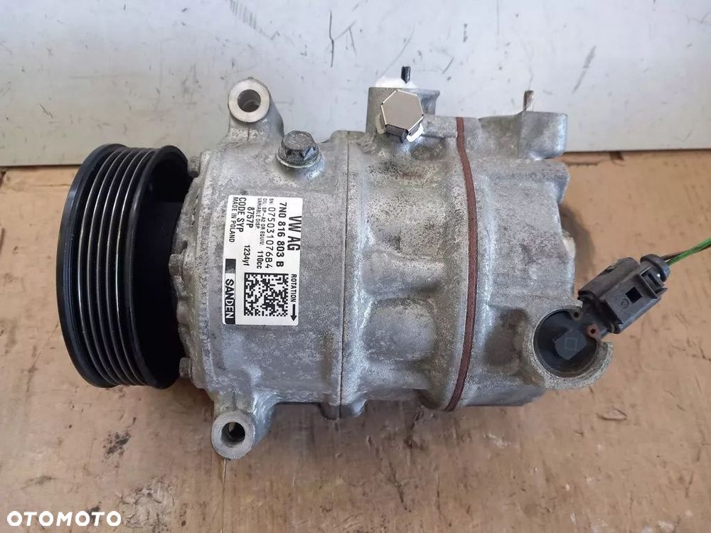 SPRĘŻARKA KLIMATYZACJI VW SHARAN 7N 7N0816803B - 2