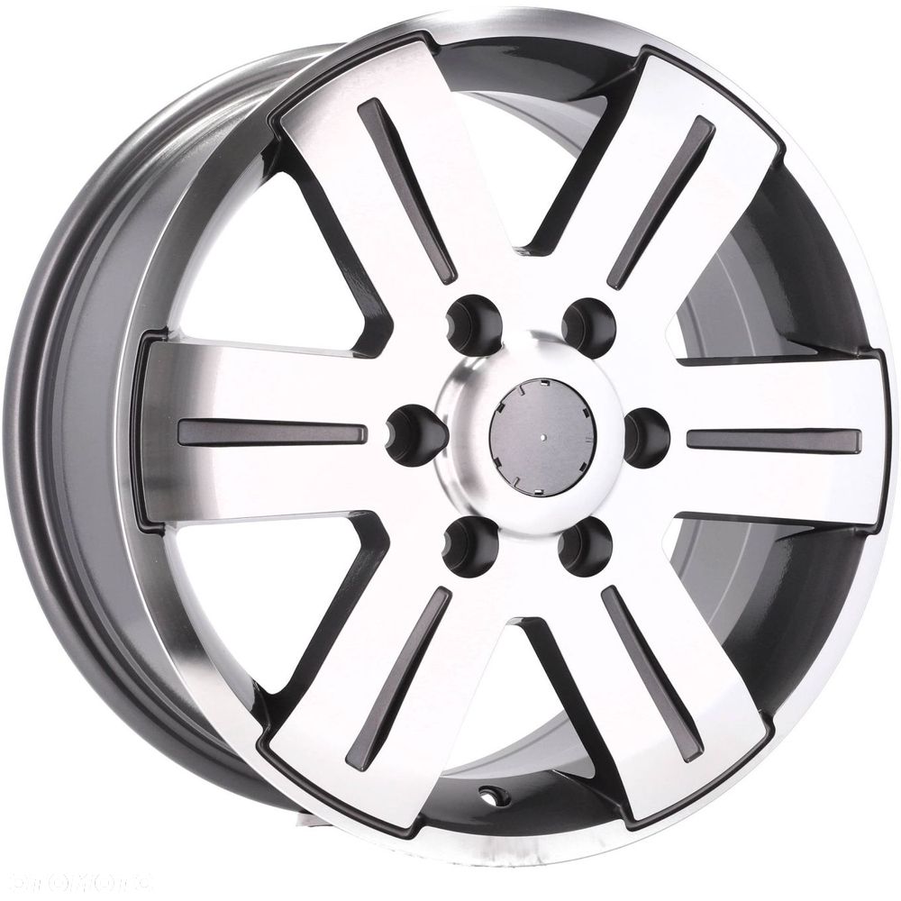 4x Felgi 16 6x130 m.in. do VW Crafter MERCEDES Sprinter Wzmacniane 1250kg - BK562 - 1