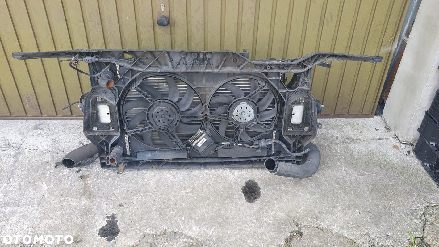 Audi A4 B8 8K0 07-12 2.0 TDI pas przedni chłodnice wzmocnienie wentylatory - 8
