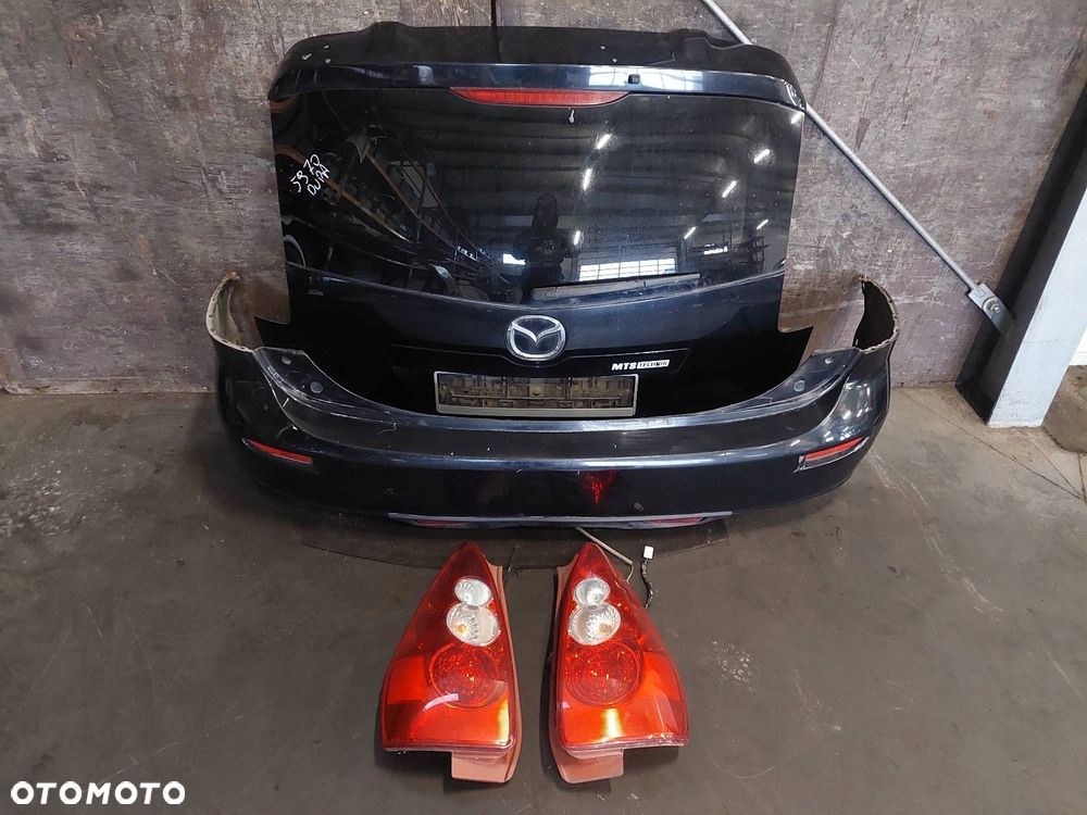 KOMPLETNY TYŁ MAZDA 5 I A3F KLAPA ZDERZAK LAMPY - 1