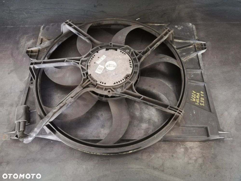 MERCEDES W221 5.5B WENTYLATOR CHŁODNICY 2215050155 - 1