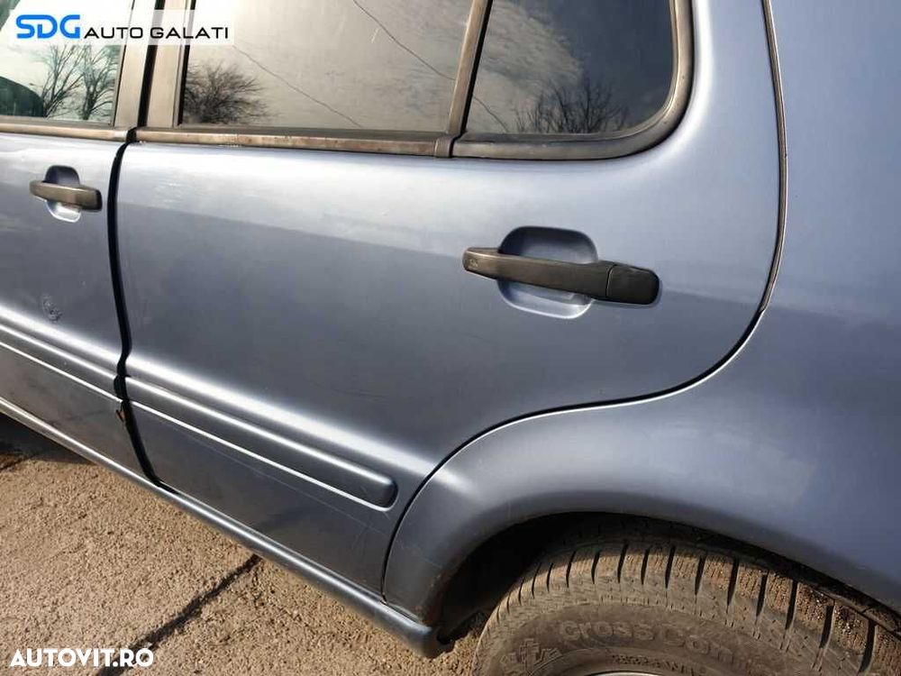 Usa Usi Portiera Portiere Stanga Spate Dezechipata cu Rugina Mercedes W163 ML 270 1997 - 2005 Culoare 343 - 2