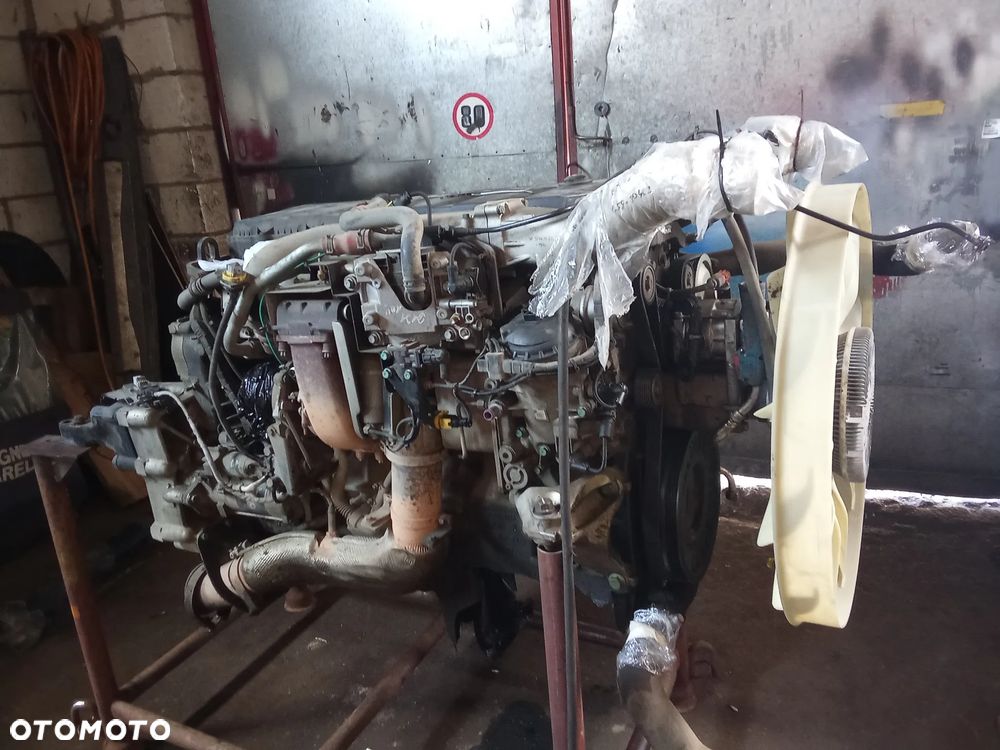 Silnik kompletny Man tgs D1556 9Litrowy uszkodzona miska olejowa - 1