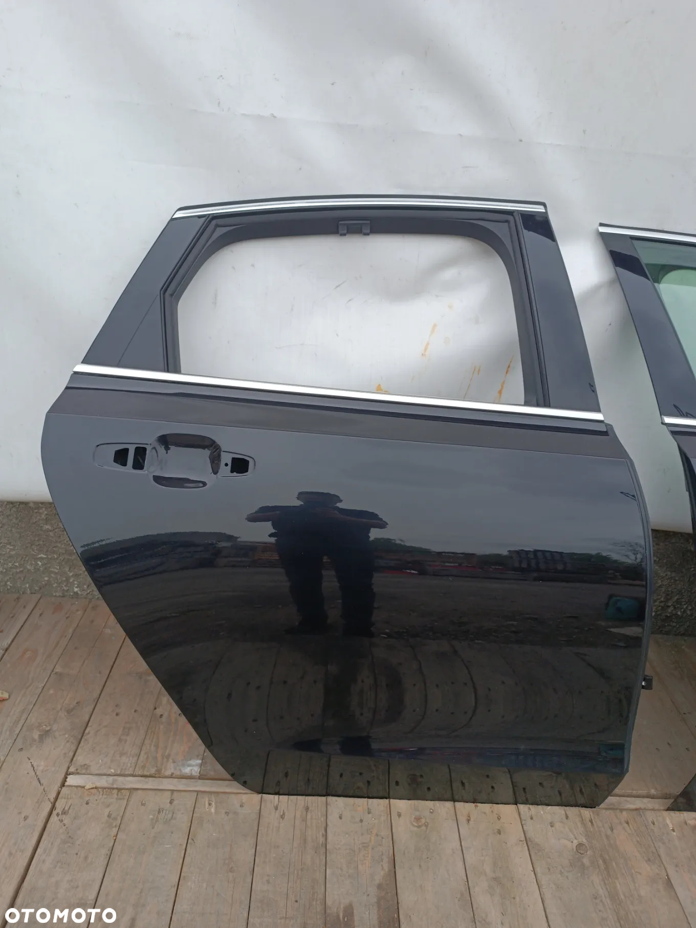 Drzwi  Przód Tył Tylne Volvo V90 S90 Do założenia w kolor Lakier 492 i 717 Onyx Black - 7