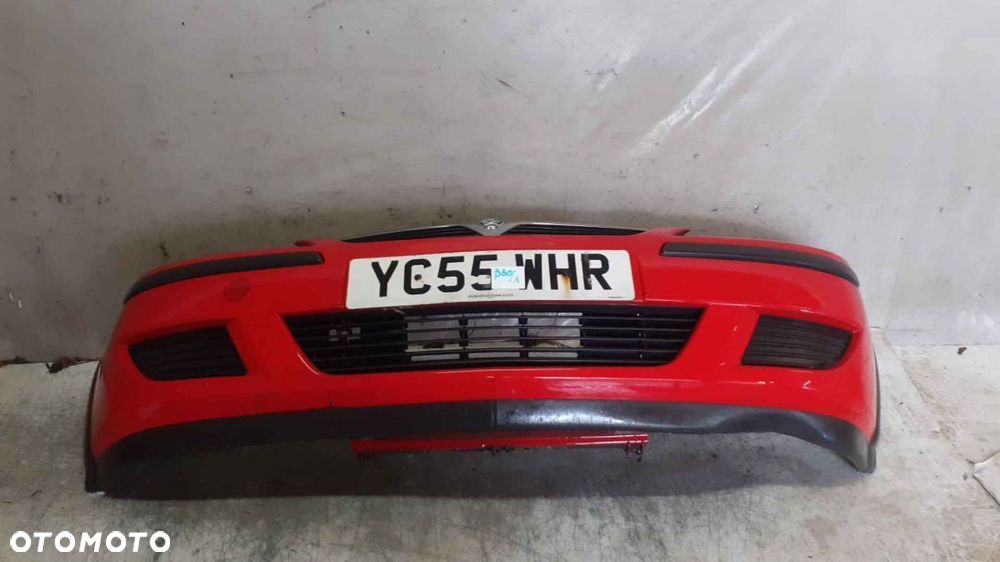 ! ZDERZAK PRZÓD PRZEDNI OPEL CORSA C LIFT FL CZERWONY Y547 - 1