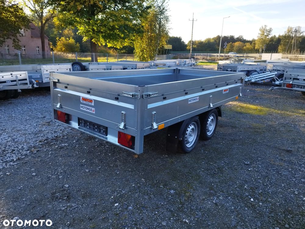 Neptun Przyczepa Neptun Nordica N7-302 DMC 750 kg 302x150x40 2 osie wszystkie burty otwierane koła pod spodem - 4