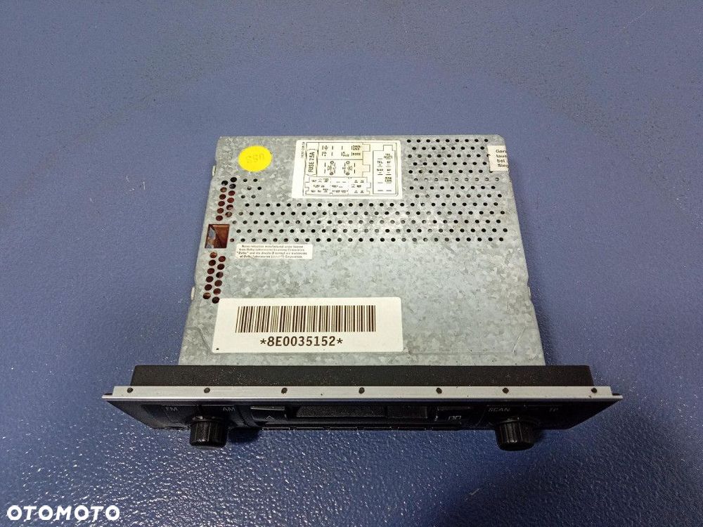 AUDI A4 B6 RADIO RADIOODTWARZACZ 8E0035152 - 7