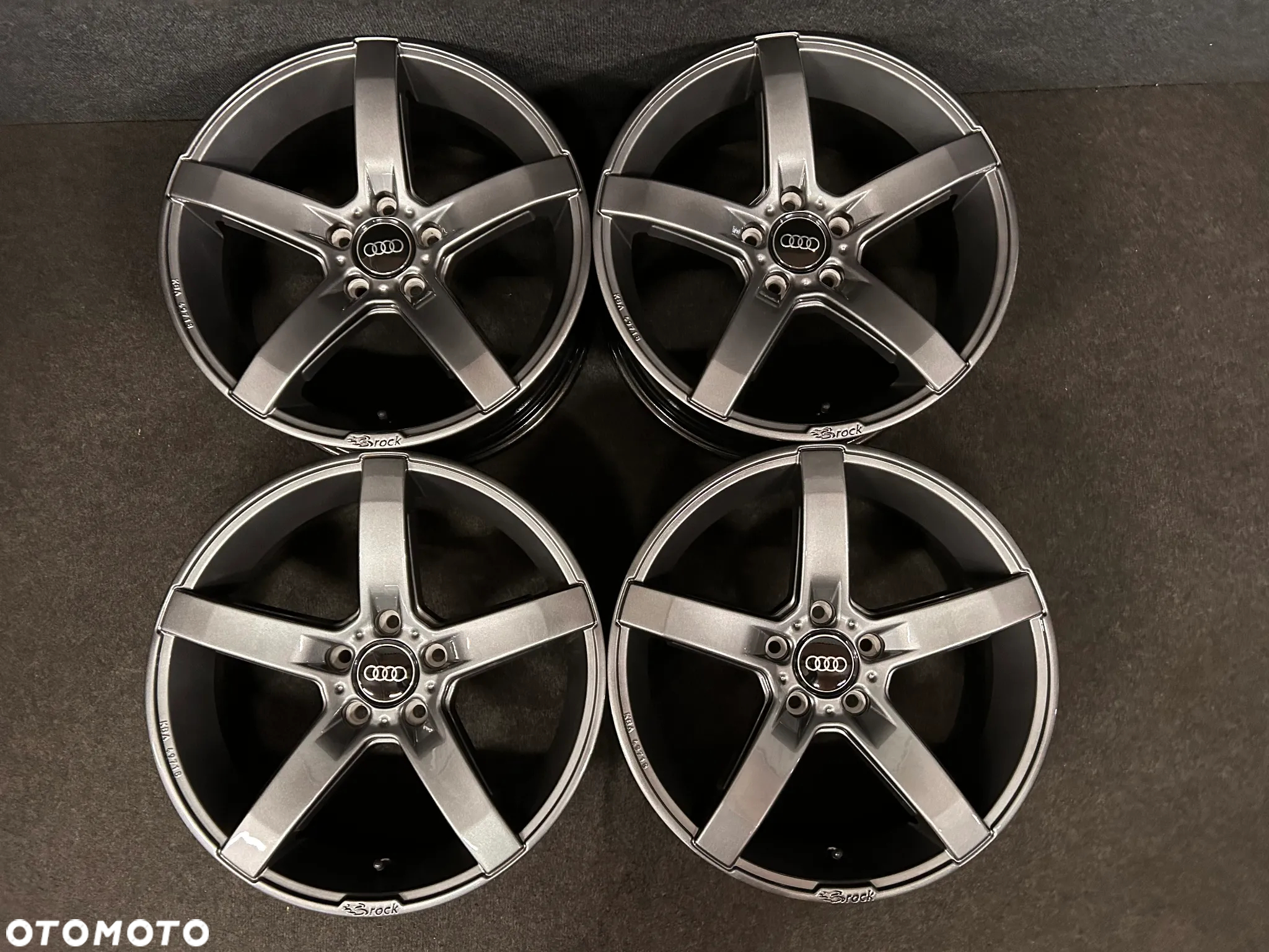Alufelgi Brock Audi A4 B9, B8, A6 C7, C8, Q5 18 cali 5x112 4szt. Ładne! - 3