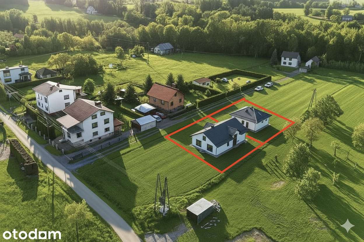 Działka budowlana 8a – Bielowicko, gm. Jasienica - Świetna lokalizacja - Pełny obrazek: 3/6