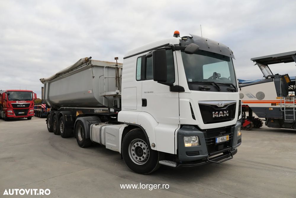 MAN TGS 18.440 4x2 BLS + Semiremorcă Carnehl CHKS/HH basculabilă - 15
