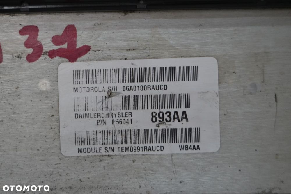 JEEP GRAND CHEROKEE WJ 3.1 TD KOMPUTER SILNIKA P56041893AA - 3