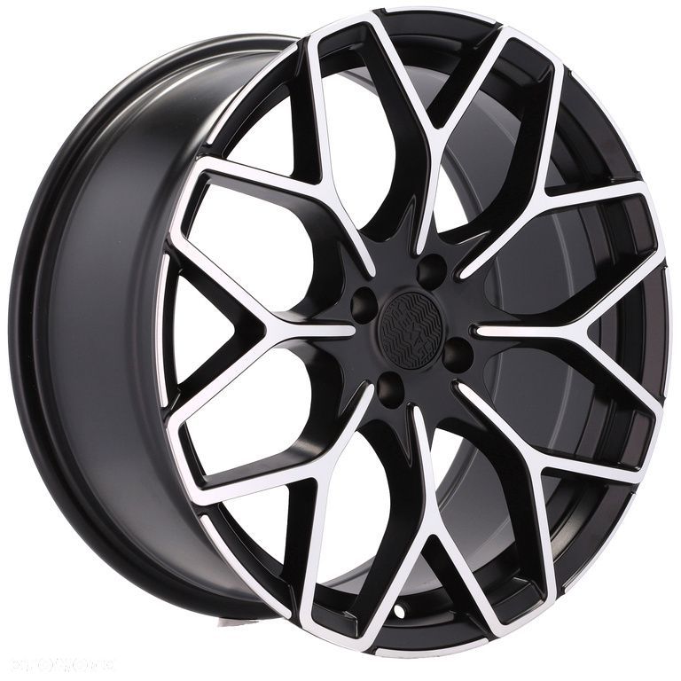 4x Felgi 17 m.in. do SMART Brabus Fortwo III Forfour RENAULT Captur Clio IV Kangoo - B1449 - 9