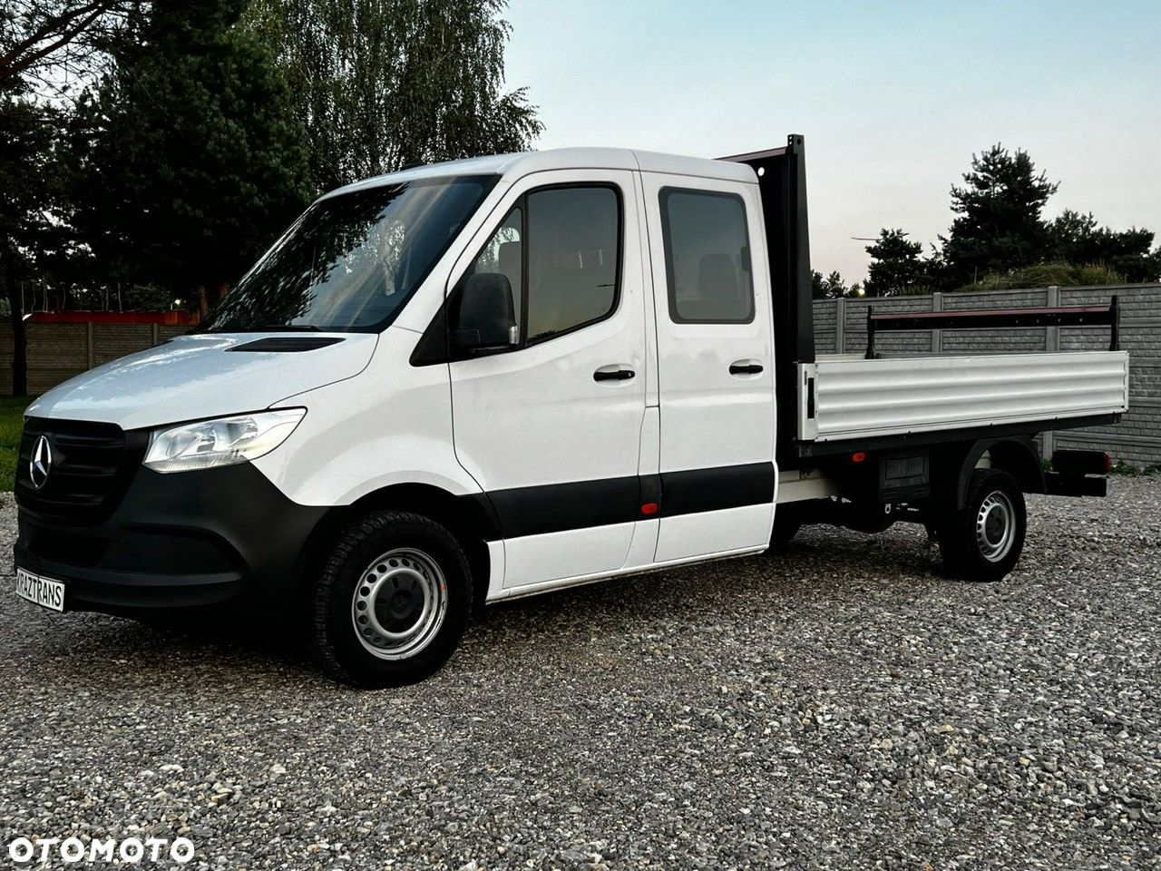 Mercedes-Benz Sprinter 316 CDI automat MAX burtowy skrzynia Doka brygadiera 6-cio miejscowy z Niemiec 3,4m paka 2020 model - 7